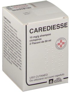 Carediesse Shampoo 2 Flaconi 60ml 10mg/g