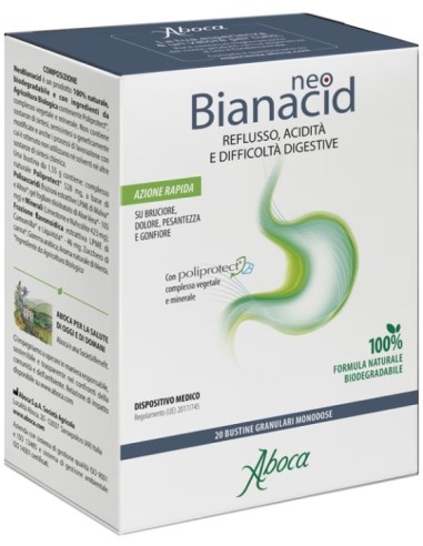 Aboca NeoBianacid Reflusso Acidità 20 Bustine...