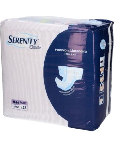 Serenity Classic Mutandina Maxi Taglia L 15 Pezzi
