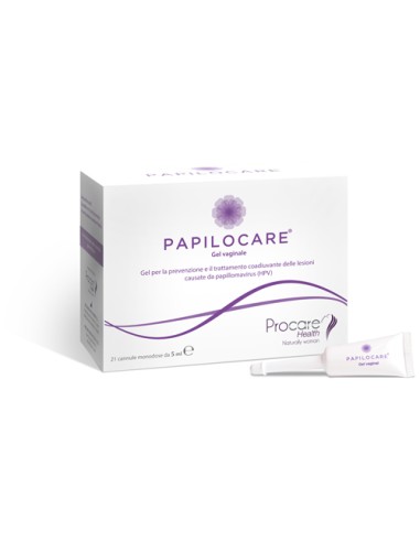 PAPILOCARE GEL VAGINALE 21 CANNULE MONODOSE X 5 ML