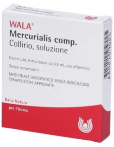 Wala Mercurialis Compositum Collirio 5 Monodosi Da 0,5ml