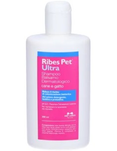 Ribes Pet Ultra Shampoo Balsamo Dermatologico Cani e...