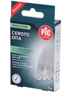 Pic Solution Cerotti Vesciche Piccoli Dita 6 Pezzi 18x61mm