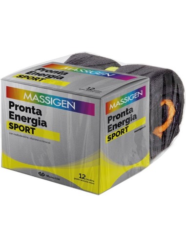 Massigen Pronta Energia Sport 12 Bustine + Telo