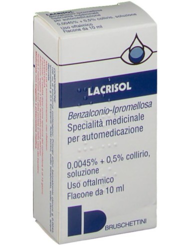 Lacrisol Collirio 10ml 0,0045% + 0,5%