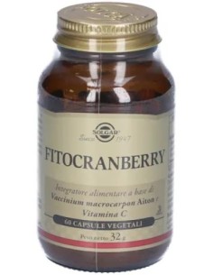 Solgar Fitocranberry 60 Capsule Vegetali