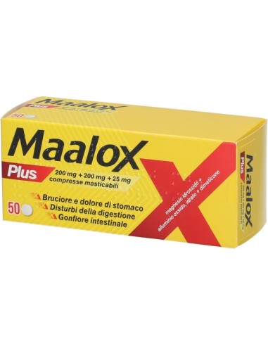 Maalox Plus Azione Rapida Bruciore e Acidità di...