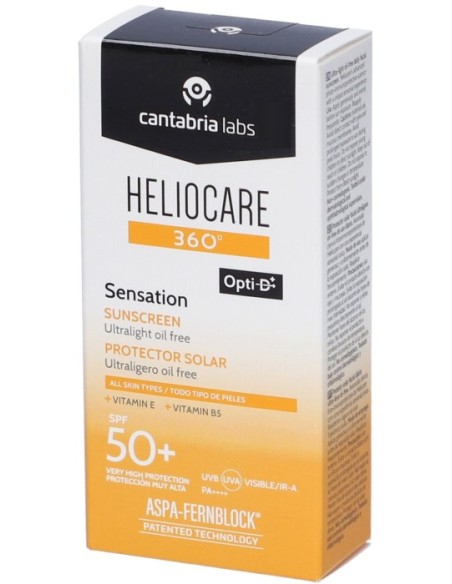 Heliocare 360° Sensation Viso SPF50+ 50ml