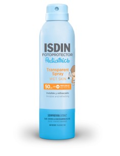 TRANSPARENT SPRAY WET SKIN PEDIATRICS SPF50 250 ML