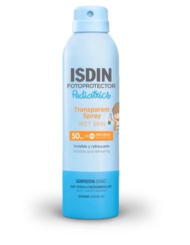 TRANSPARENT SPRAY WET SKIN PEDIATRICS SPF50 250 ML