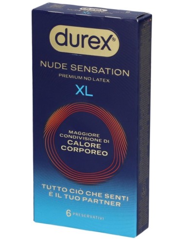 Durex Nude Sensation XL 6 Pezzi