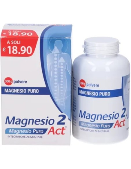 Magnesio 2 Act Puro 300g