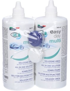 Duopack Easyday Multi Detergente Lenti a Contatto 2x360ml