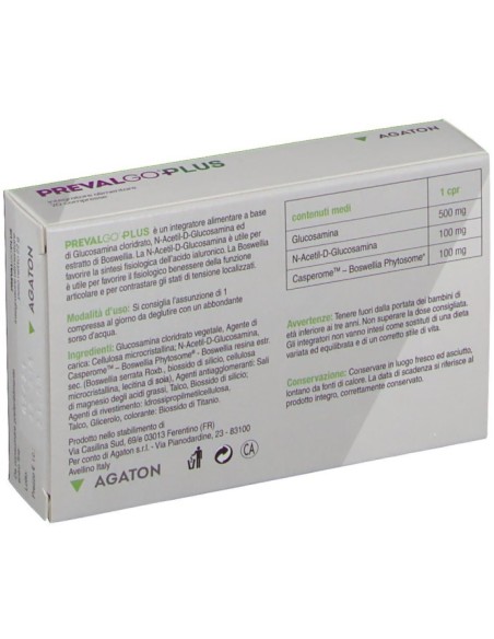 Prevalgo Plus 20 Compresse