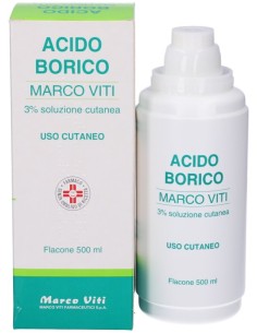Acido Borico Marco Viti 3% 500ml
