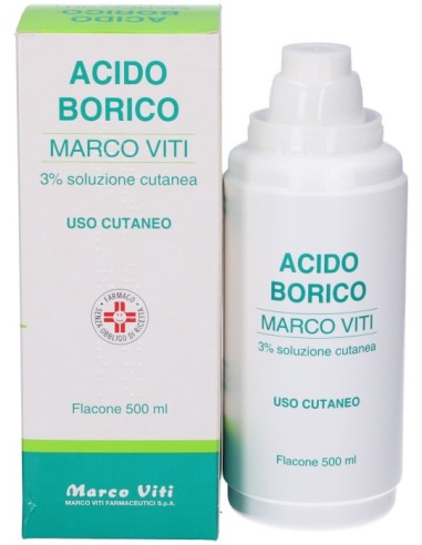 Acido Borico Marco Viti 3% 500ml