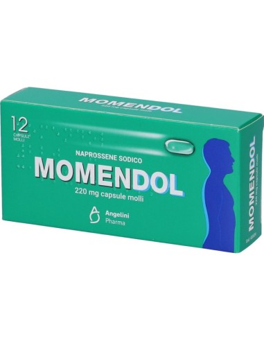 Momendol 12 Capsule Molli 220mg