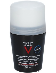 Vichy Homme Deodorante Roll-on Antitraspirante 50ml