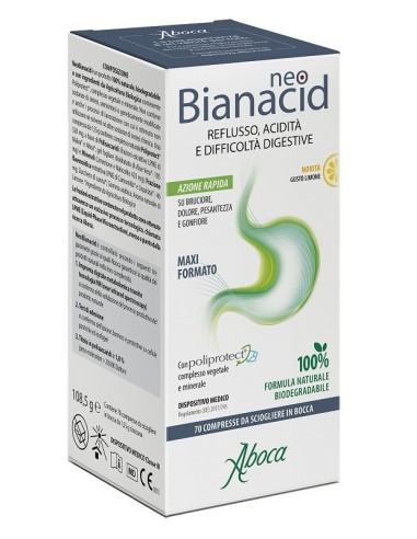 NEOBIANACID 70 COMPRESSE LIMONE