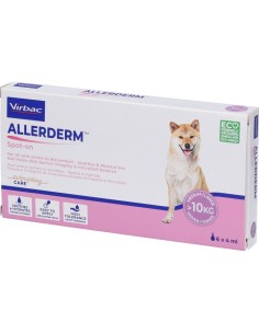 Allerderm Spot On Cani Superiori a 10 Kg 6 Pipette 4ml