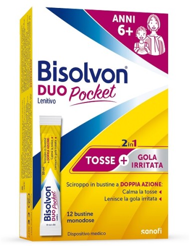 BISOLVON DUO POCKET LENITIVO NEW 12 BUSTINE