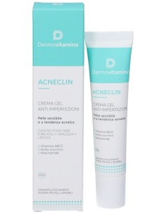 Dermovitamina Acneclin Crema Gel Anti-Imperfezioni 40ml