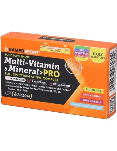 Named Sport Multi-Vitamin & Mineral Pro 30...