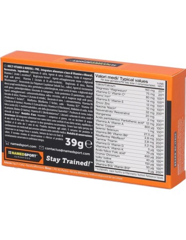 Named Sport Multi-Vitamin & Mineral Pro 30...