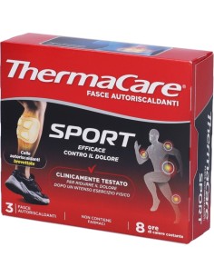 Thermacare Fascia Autoriscaldante Sport 8 Ore 3 Fasce