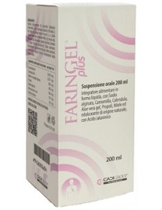 FARINGEL PLUS 200 ML CON ACIDO IALURONICO