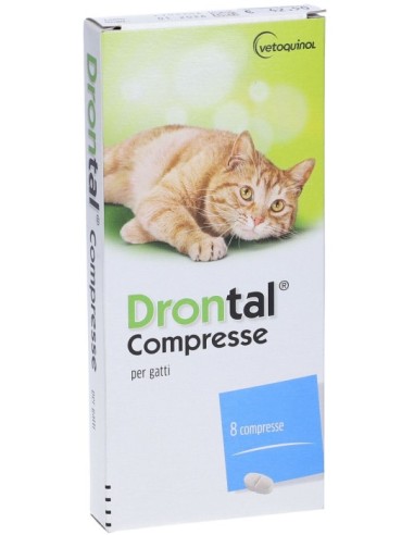 Drontal Gatto 8 Compresse 230mg + 20mg