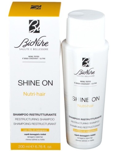 Bionike Shine On Shampoo Ristrutturante 200ml