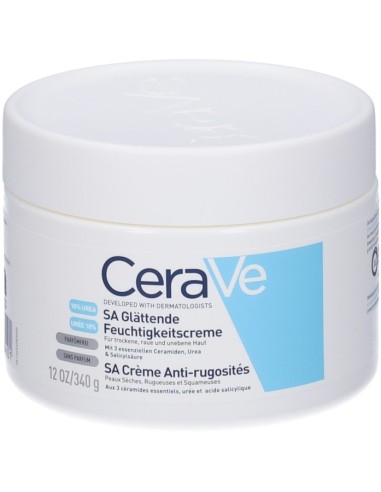 CeraVe SA Crema Levigante 10% Urea Pelle Molto...