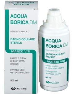 Marco Viti Acqua Borica Bagno Oculare Sterile 500ml