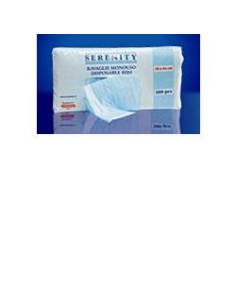 BAVAGLIA MONOUSO 38 X 54 100 PEZZI