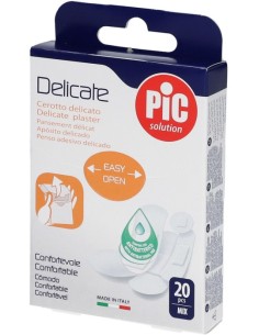 Pic Cerotti Delicate Mix Antibatterico 20 Pezzi