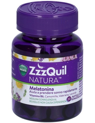 Vicks Zzzquil Natura 30 Pastiglie Gommose