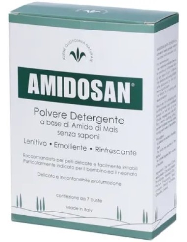 Amidosan Polvere Detergente Lenitiva 7 Bustine 40g
