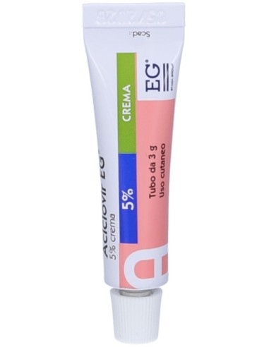 Aciclovir Eg Crema Dermatologica 3g 5%
