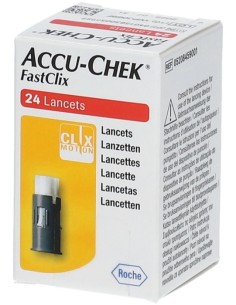 Accu-Chek Fastclix Lancette Pungidito 24 Pezzi