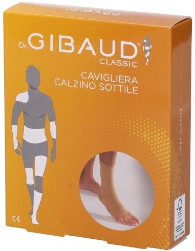 Gibaud Cavigliera Calzino Sottile Cotone Taglia 2