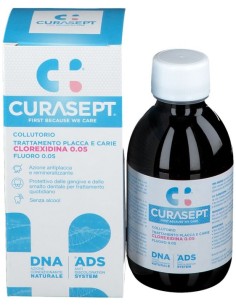 Curasept Collutorio 0,05% ADS + DNA 200ml Antiplacca/Carie