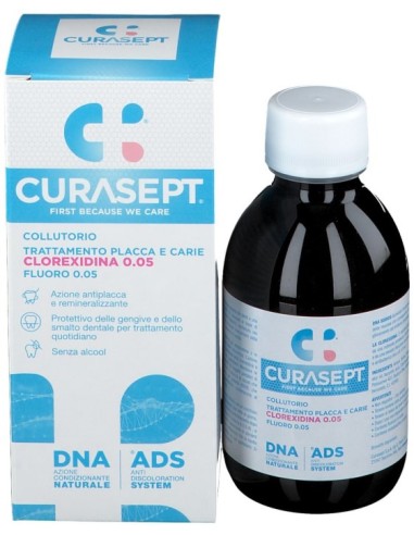 Curasept Collutorio 0,05% ADS + DNA 200ml...