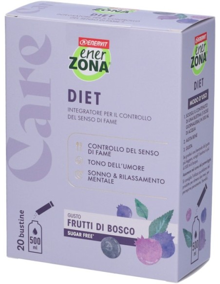 Enerzona Care Diet Frutti di Bosco 20 Bustine