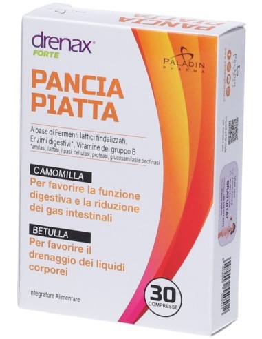 Drenax Forte Pancia Piatta 30 Compresse