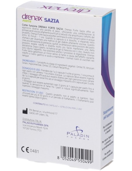 DRENAX FORTE SAZIA 45 COMPRESSE