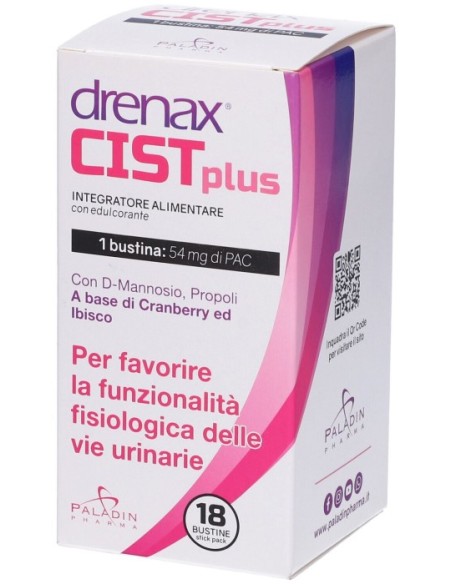 DRENAX FORTE CIST PLUS 18 STICK PACK