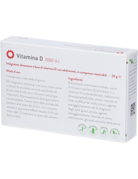 Vitamina D 2000 UI 84 Compresse