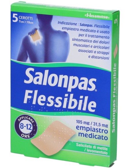 Salonpas Flessibile 5 Cerotti 7x10cm
