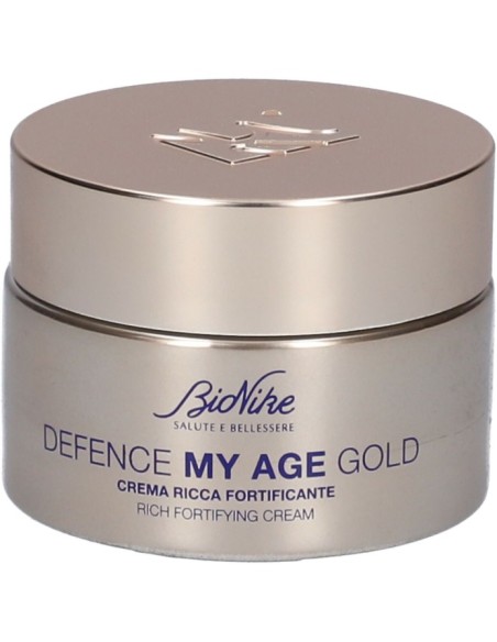 Bionike Defence My Age Gold Crema Viso Ricca Fortificante 50ml